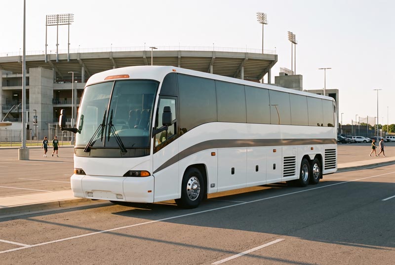 Sports Team Charter Bus Rentals in Great Falls, MT