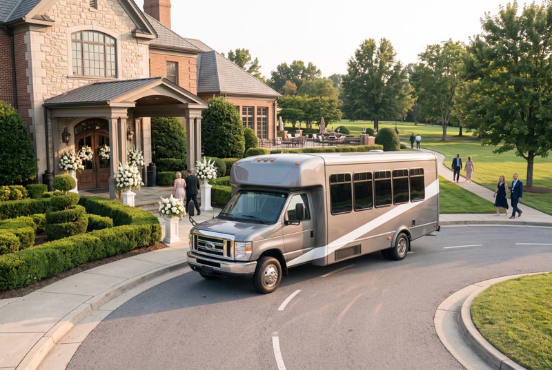 Wedding Shuttle Bus Services in Great Falls, MT